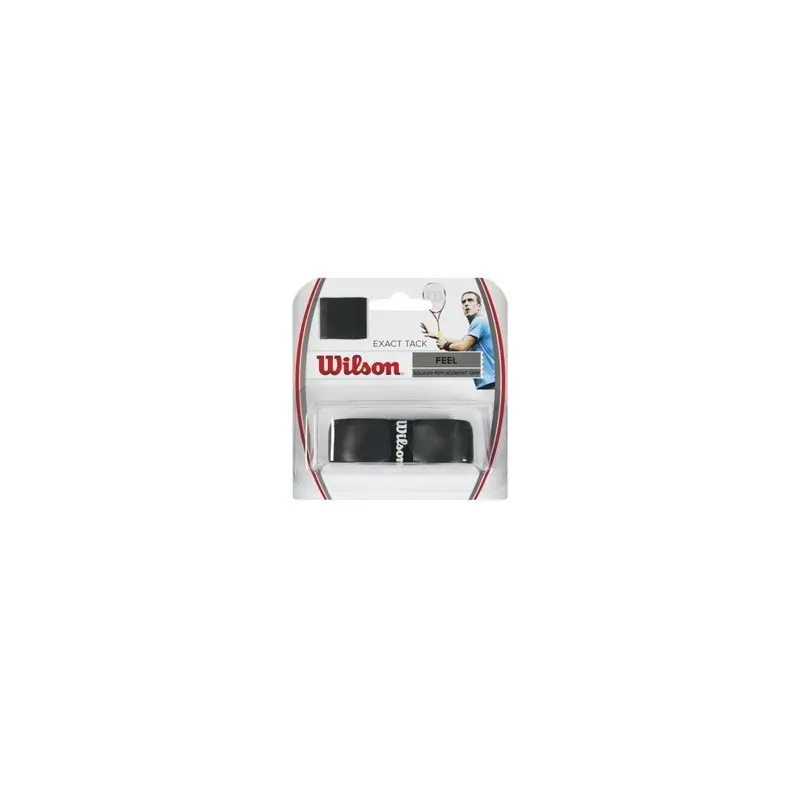 Sostituzione dell'impugnatura Wilson Exact tack squash