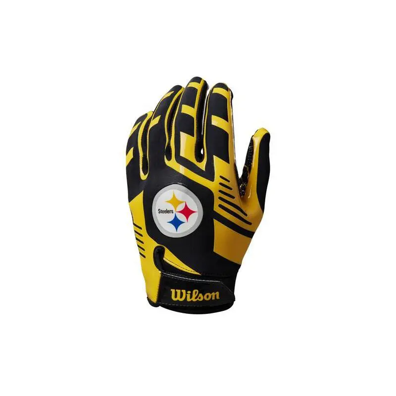 Gants de Football Americain enfant NFL Pittsburgh Steelers
