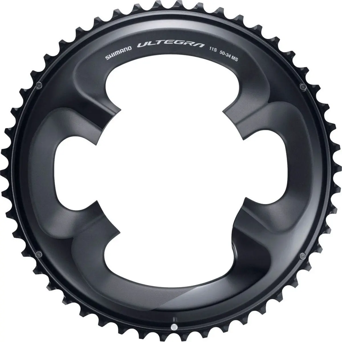 Kettenblatt, Ultegra, 52z, Fc-r8000, 4-arm (2x11-fach), Für 52-36z, Lochkreis 110 Mm, Schwarz, Originalverpackt, (hstnr = Y1w898030)