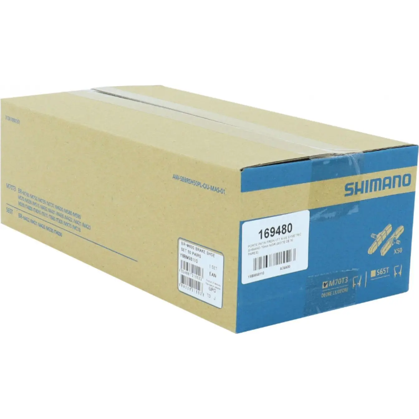 Image of Sätze von Bremsschuhen ( 50 Paare) Shimano M70T3 (x50)
