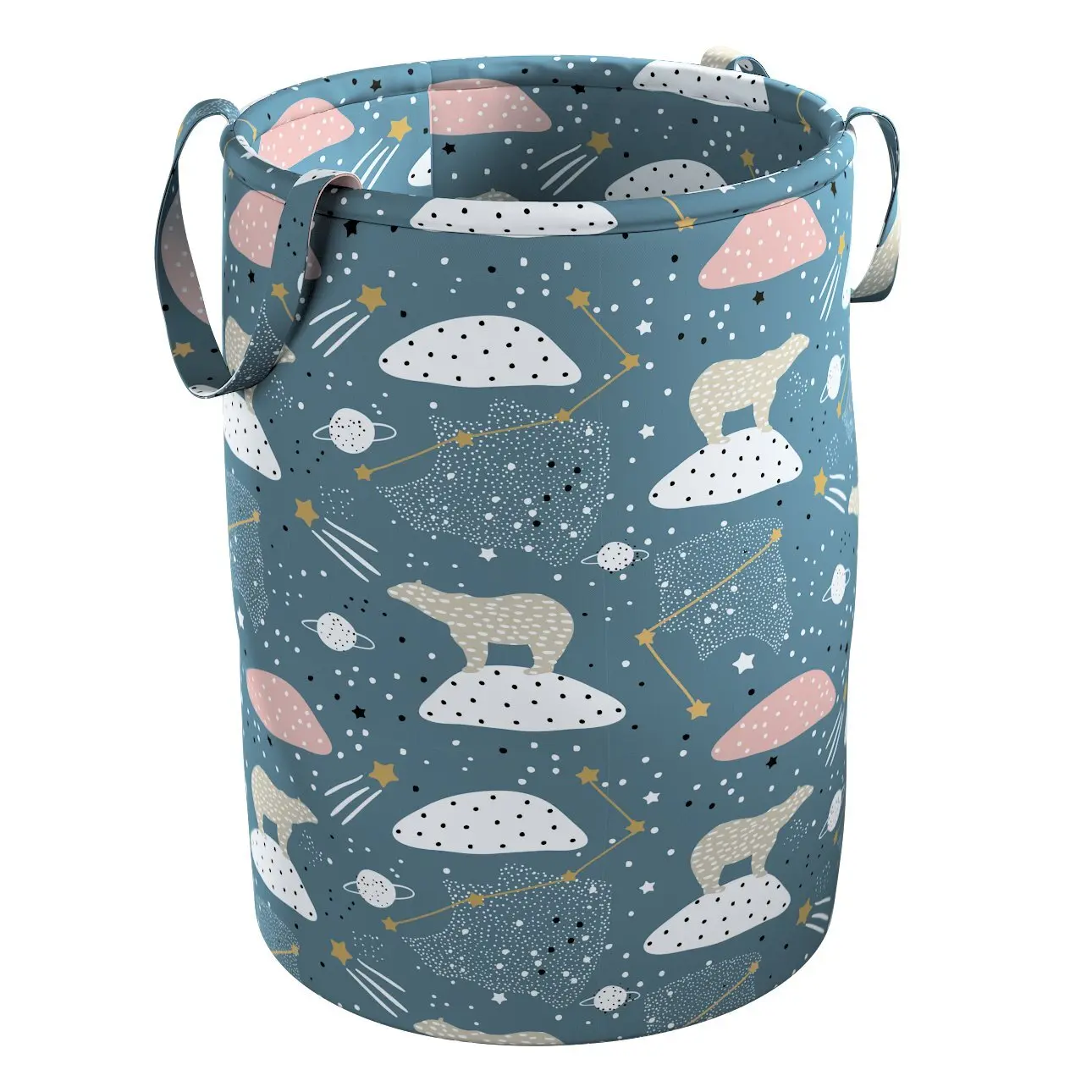 Panier à jouets Yellow Tipi Tobi