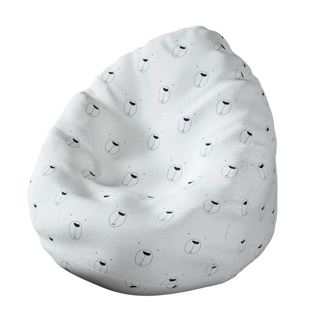 Pouf Yellow Tipi Bowli Magic Collection