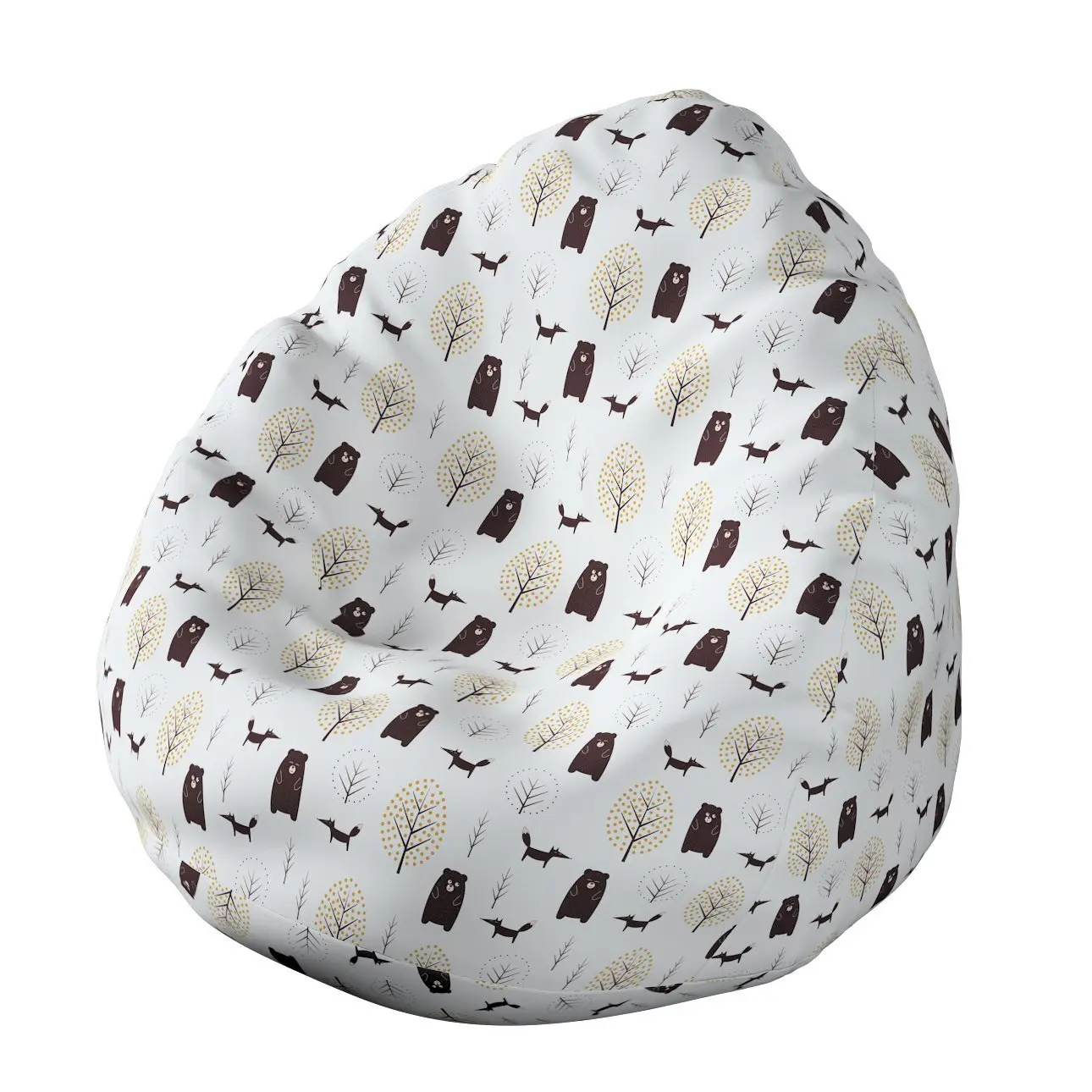 Pouf Yellow Tipi Bowli Magic Collection