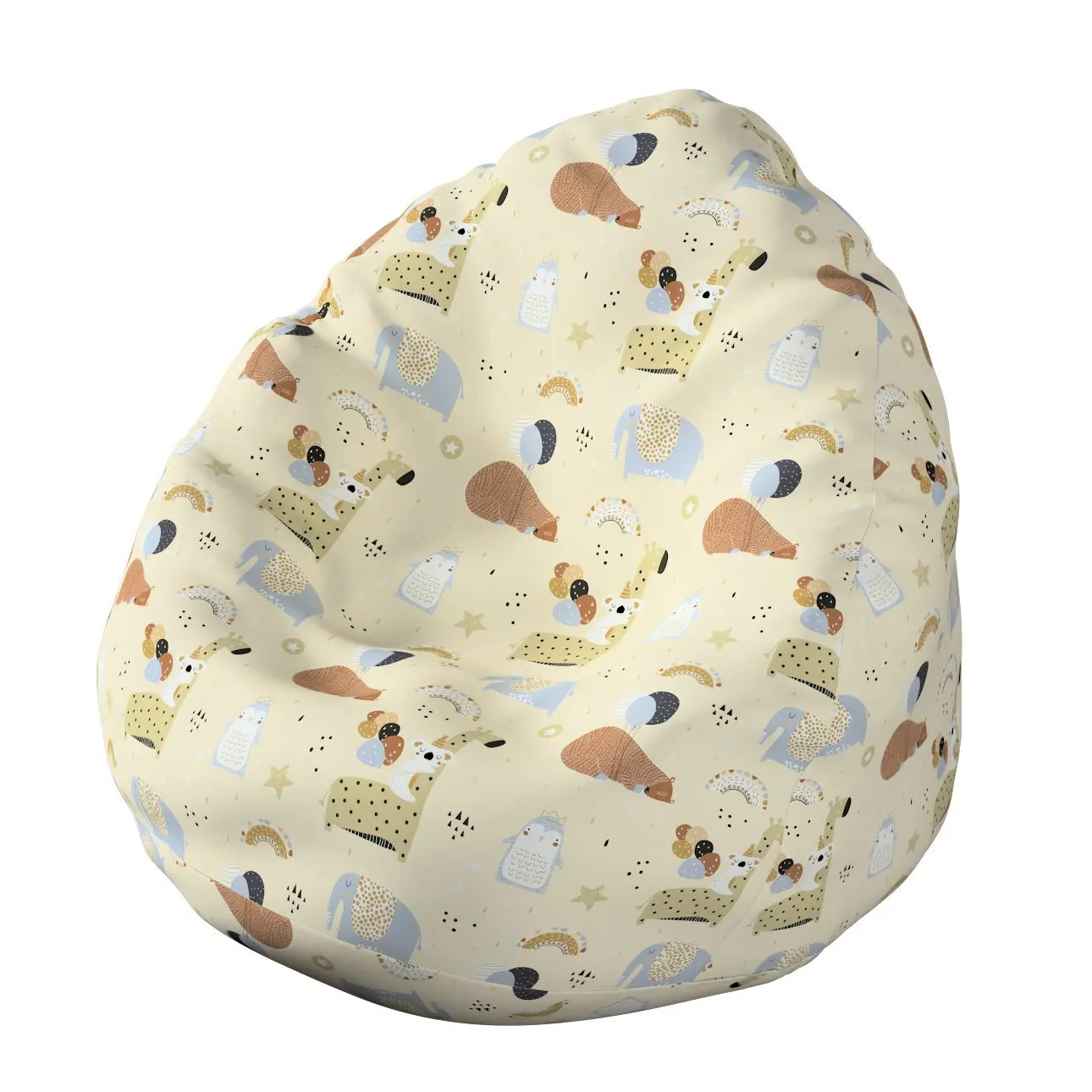 Pouf Yellow Tipi Bowli Magic Collection