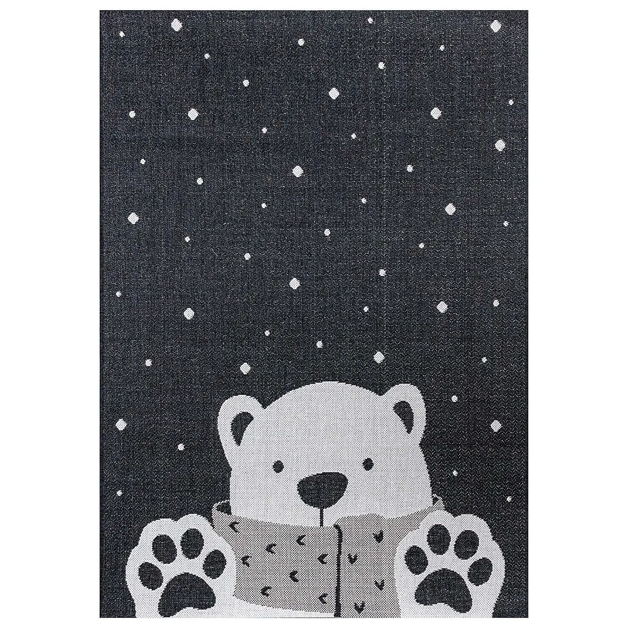 Tapis chambre Yellow Tipi White Bear