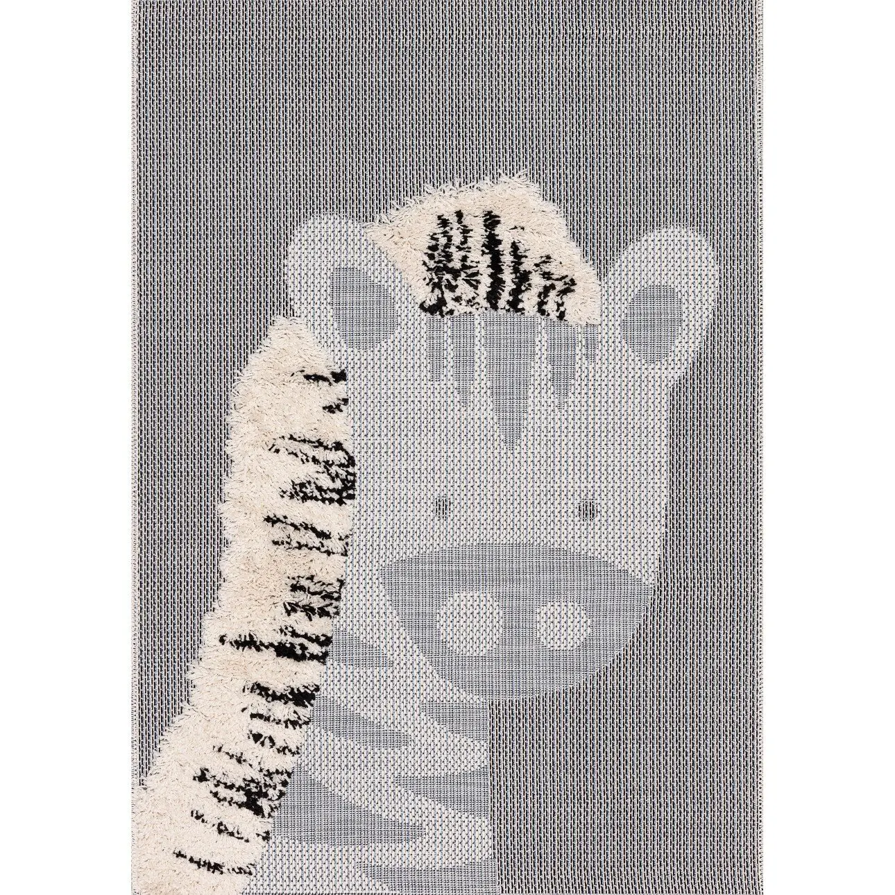 Tapis Chambre Yellow Tipi Zebra-image