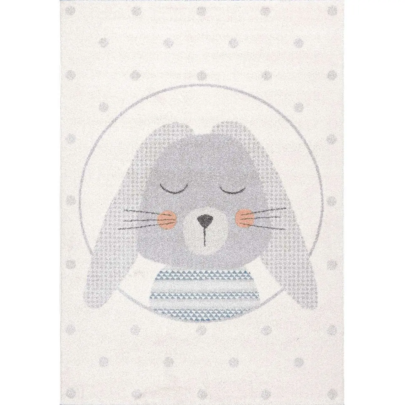 Tapis chambre - Lièvre Yellow Tipi
