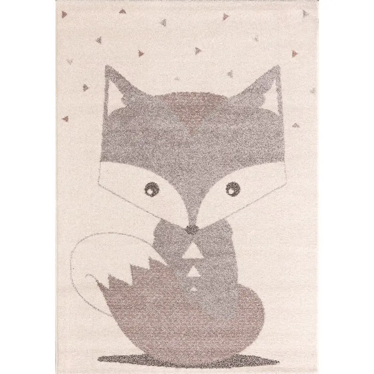 Kinderzimmerteppich Yellow Tipi Cute Fox