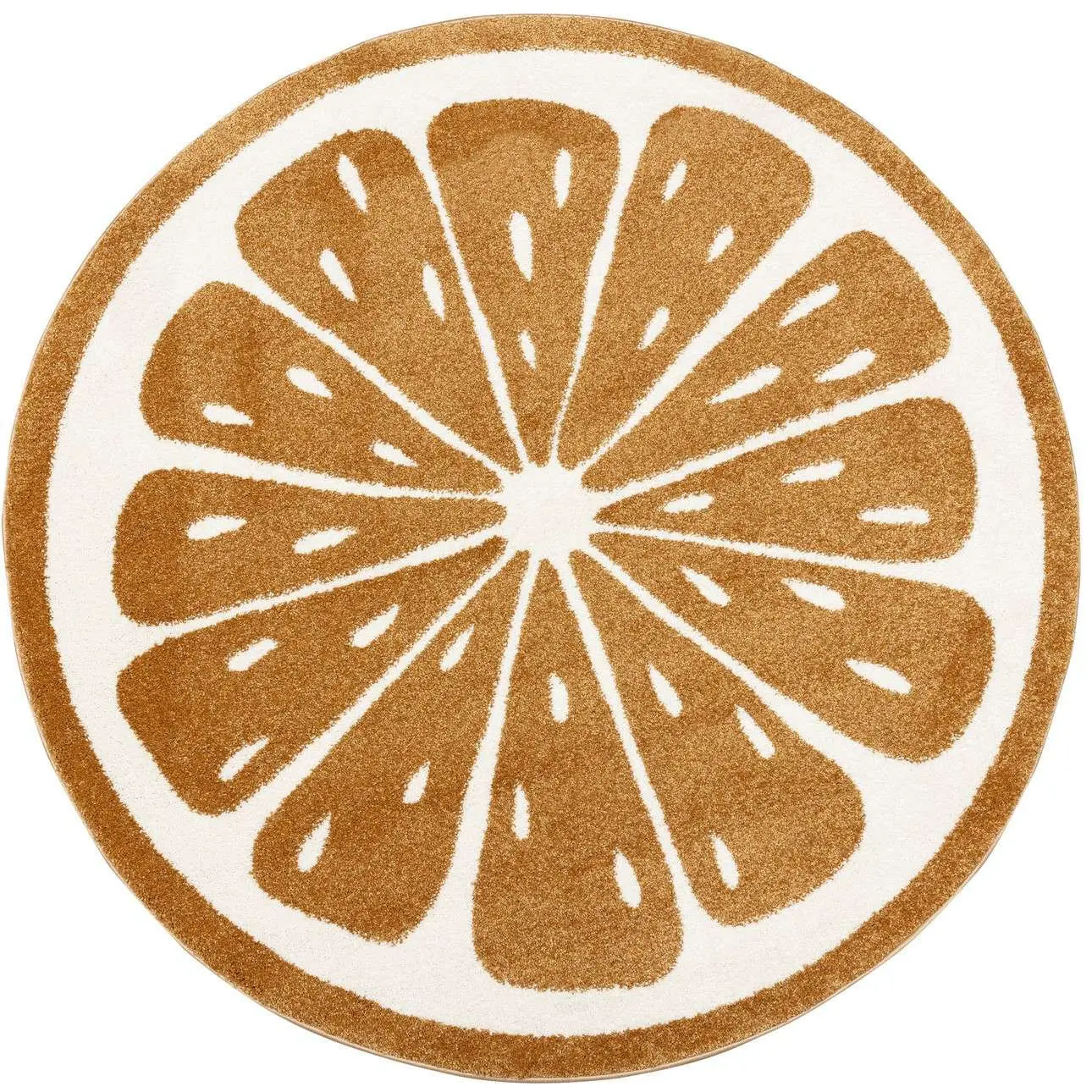 Teppich Yellow Tipi Sweet Orange