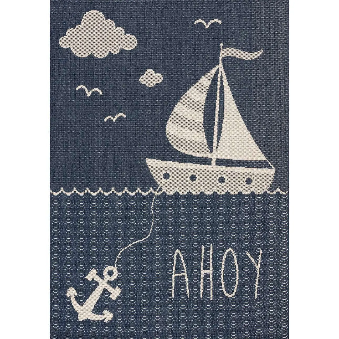 Teppich Segelschiff Yellow Tipi