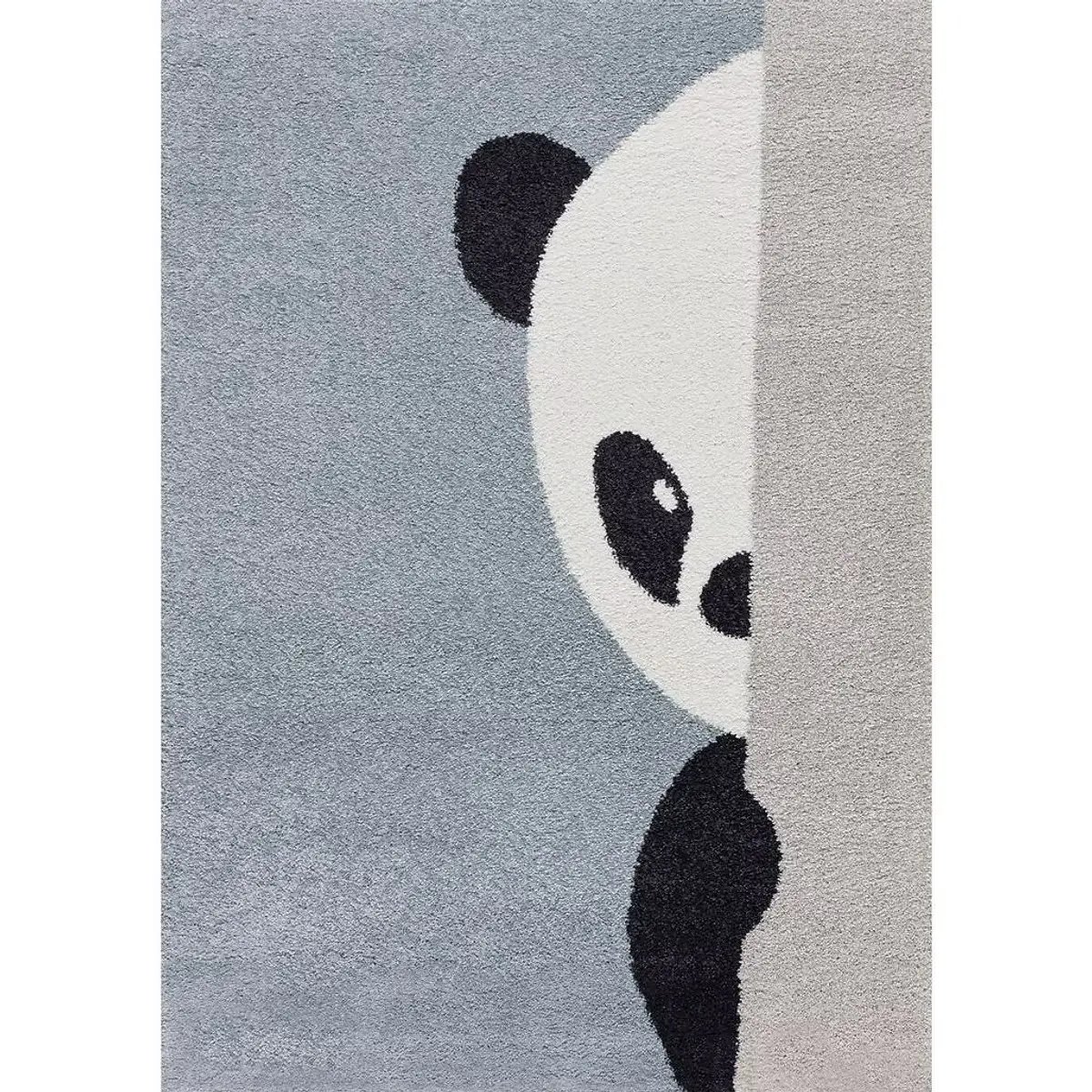 Kinderzimmerteppich Yellow Tipi Shy Panda