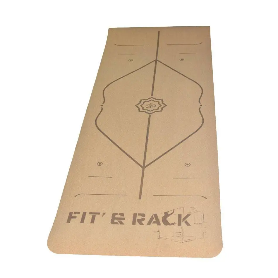 Yoga-Matte Kork Fit & Rack