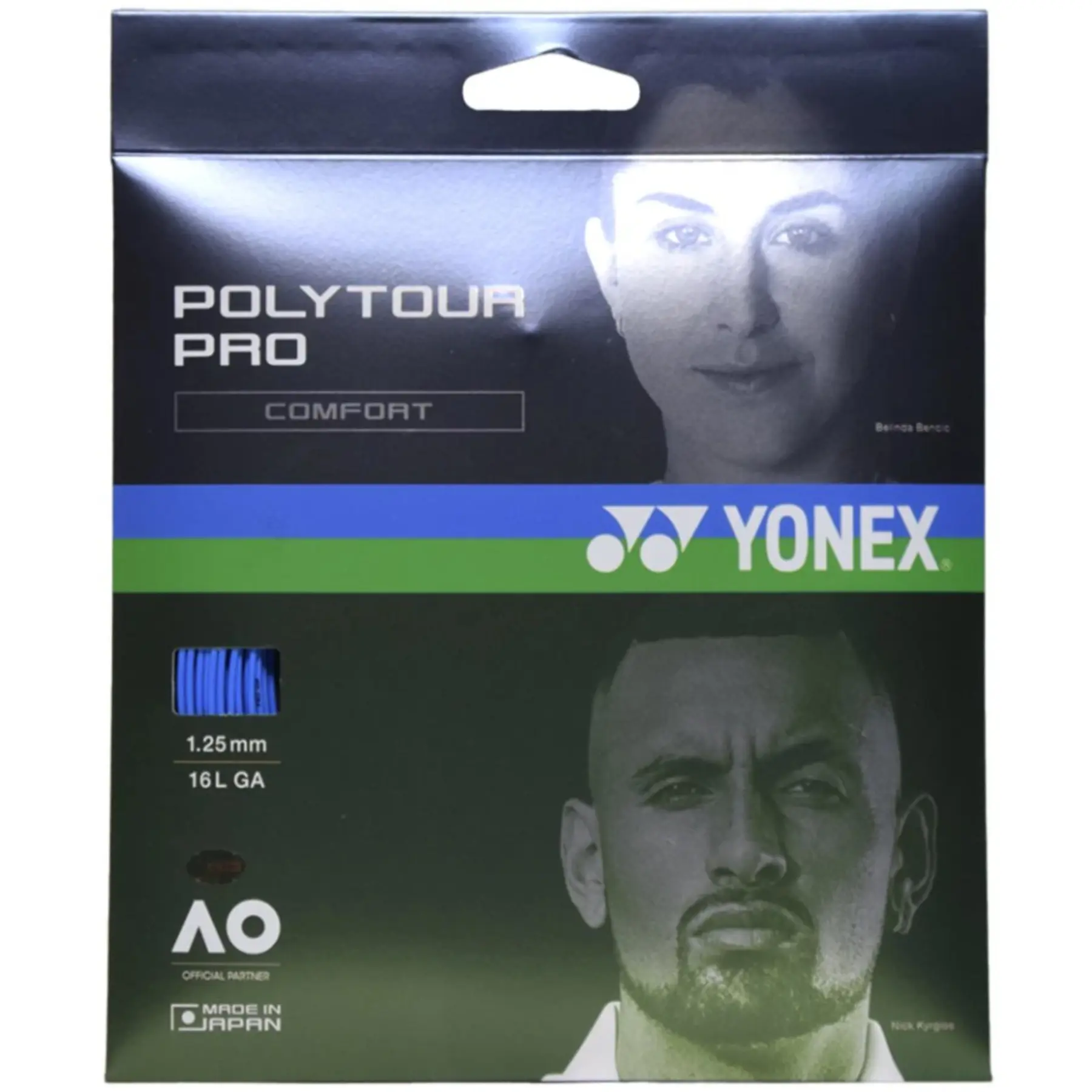 Tennissaiten Yonex Polytour Pro 125