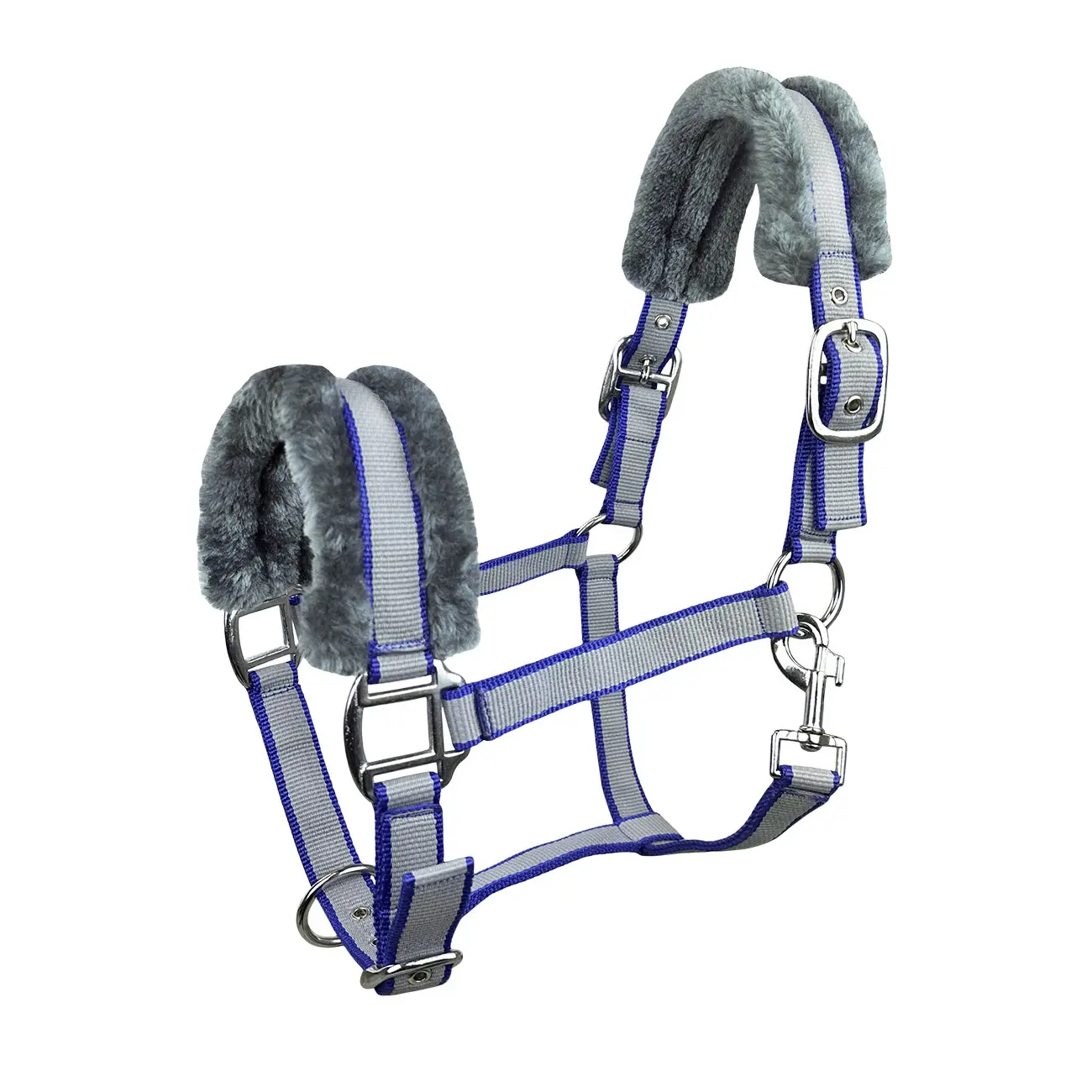 Fur halter for horse York Benny
