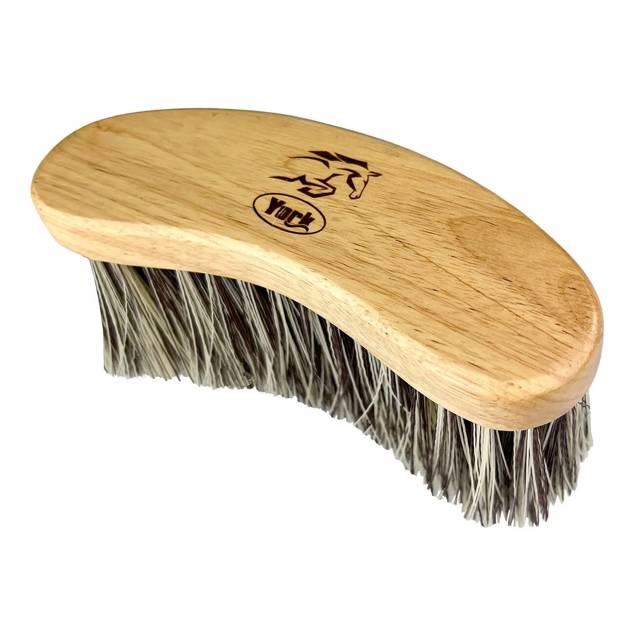 Anatomische Holzbürste für Pferde York Woody