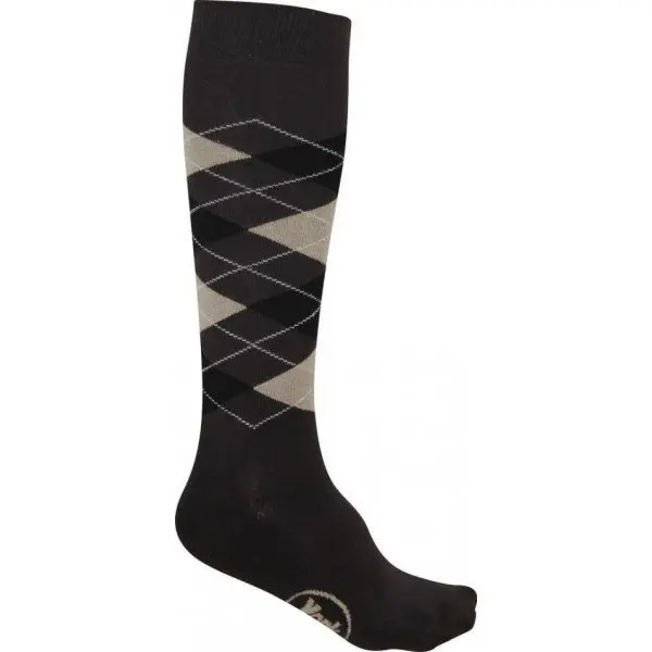 Lange Reitsocken York Karo