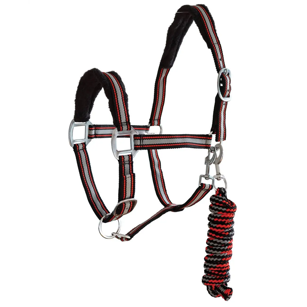 Halter and lead rope set for horse York Calipso