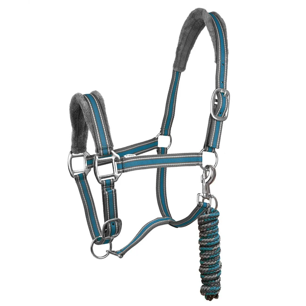 Halter and lead rope set for horse York Calipso