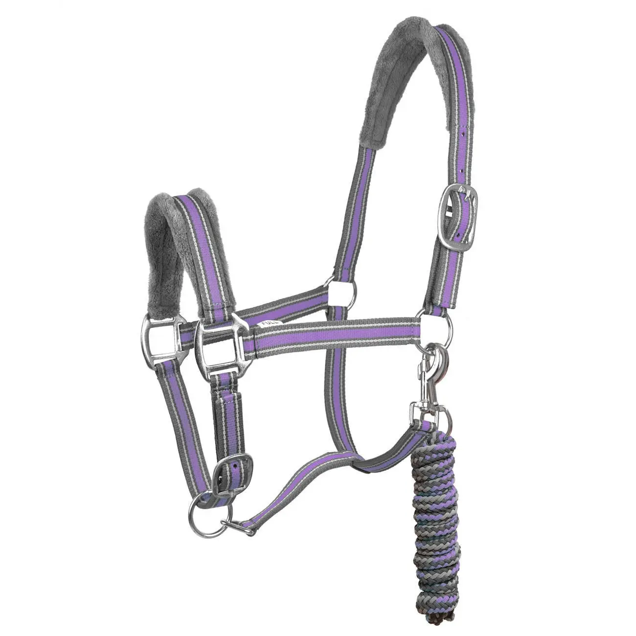 Halter and lead rope set for horse York Calipso
