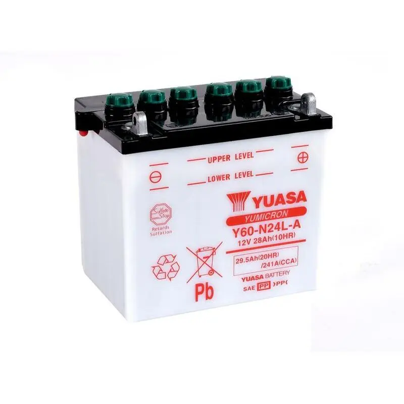 Motorradbatterie Yuasa Y60-n24l-a