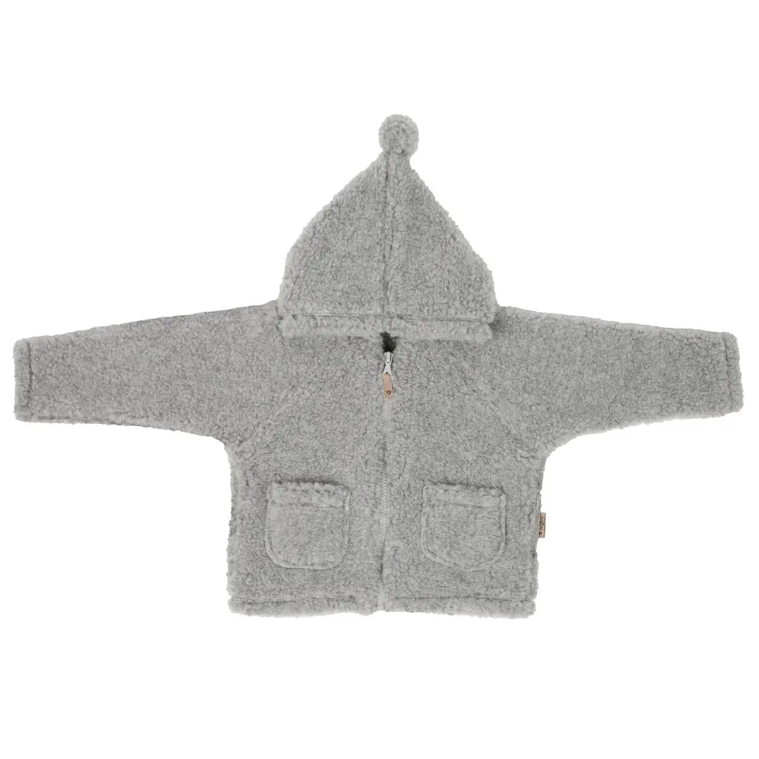 Veste à capuche en laine bébé Zaffiro Meri Nevada