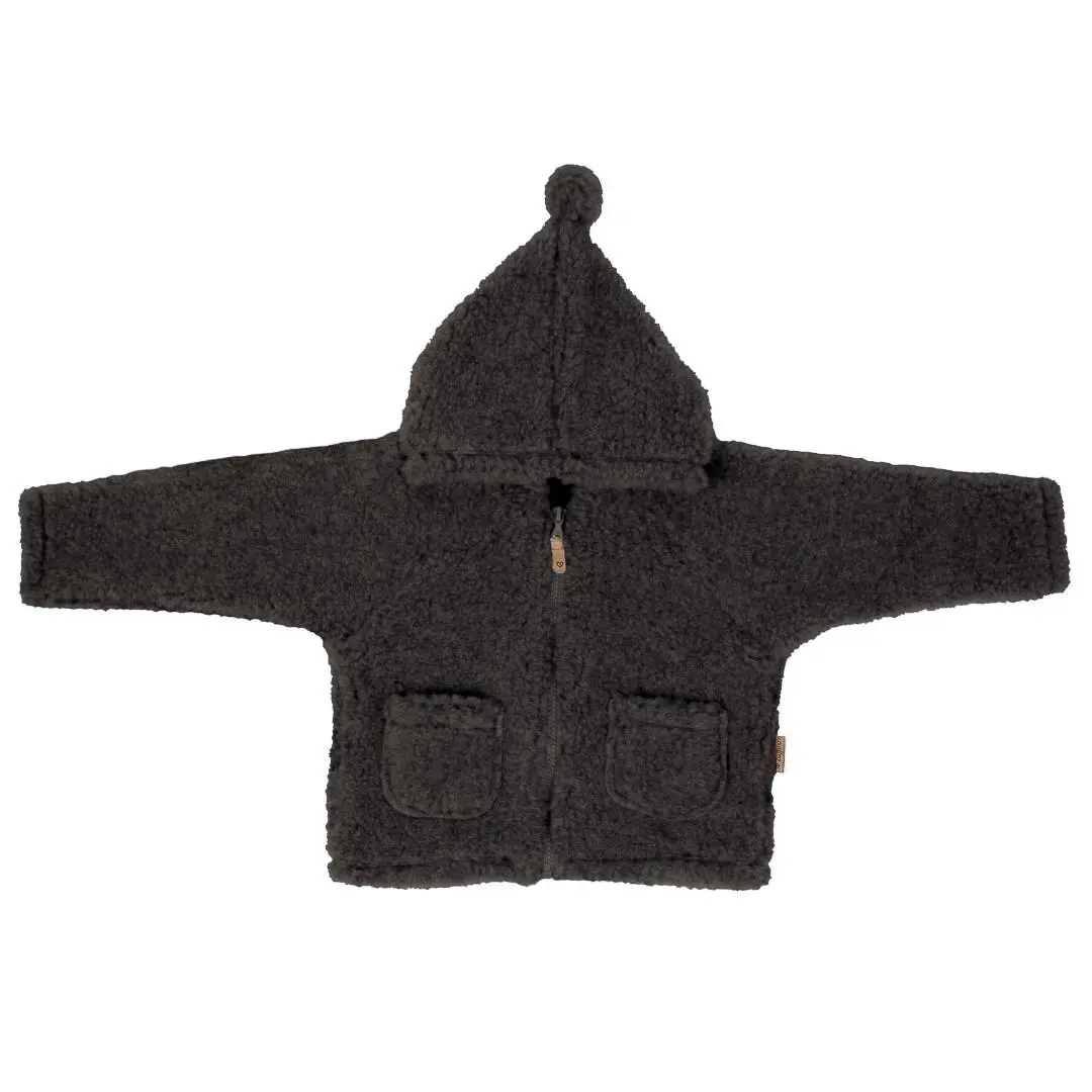 Veste à capuche en laine bébé Zaffiro Meri Nevada