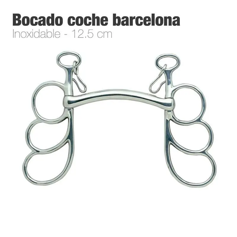 Bridle bit for horse Zaldi Barcelona 212692