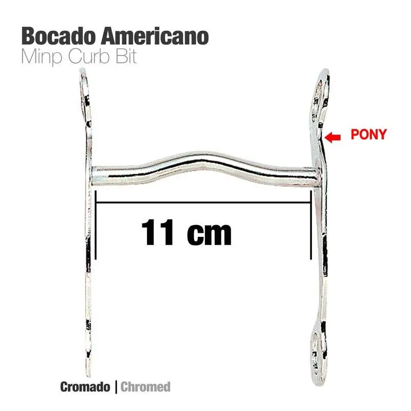 Mundstück für Amerikanisches Pony Zaldi 25208