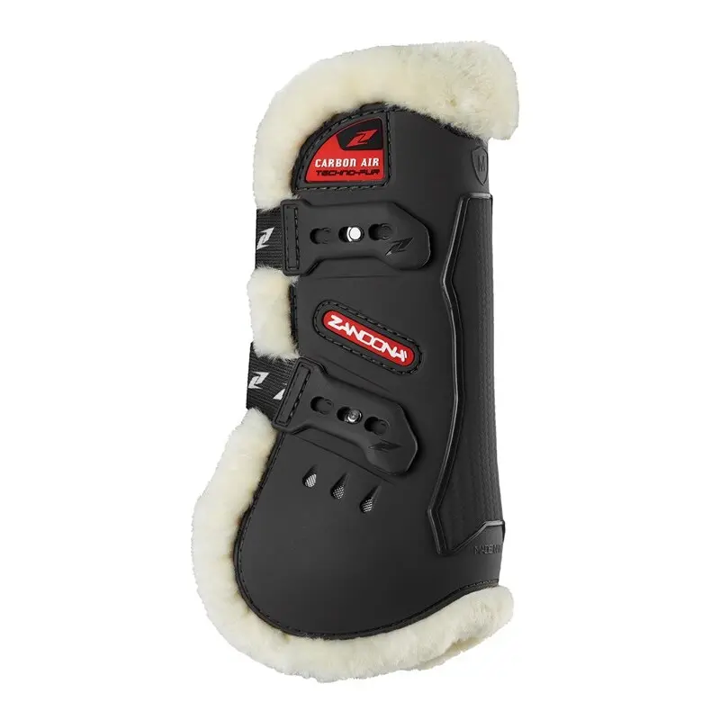 Closed Front Horse Boots Zandonà Carbon Air Techno-Fur