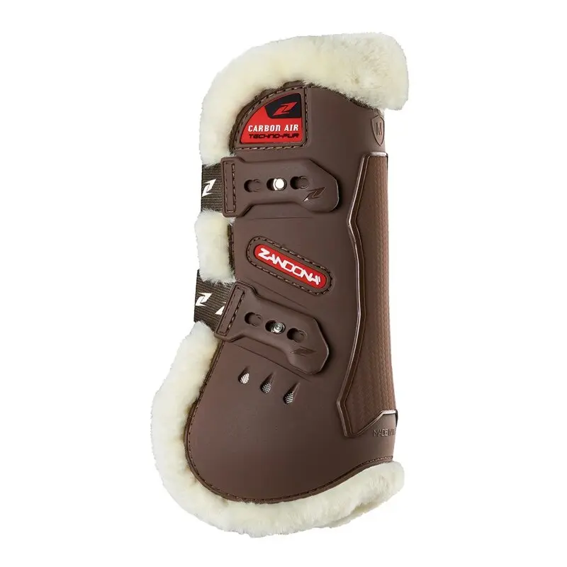 Vorderrumpf-Gamaschen für Pferde Geschlossen Zandonà Carbon Air Techno-Fur