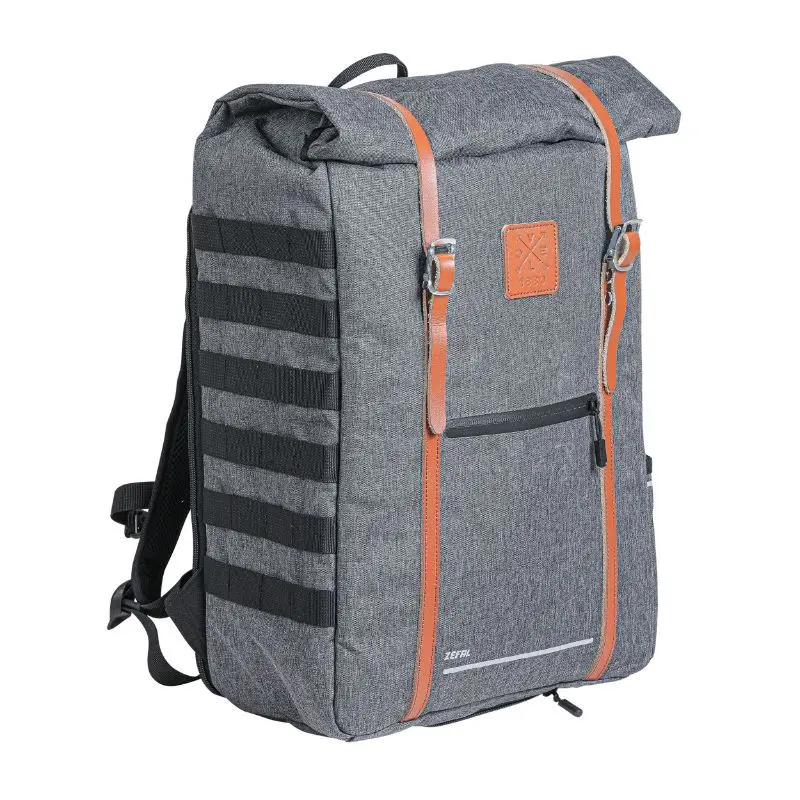 Fahrrad-Hinterradtasche, Rucksack, Gepäckträgertasche - hergestellt aus recyceltem Material Zefal Urban 30 x 45 x 13 cm