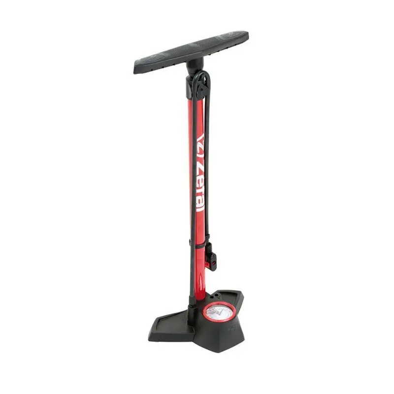 Zefal Unisex Rouge Pompe À Pied Profil Avec Manomètre Max Fp30