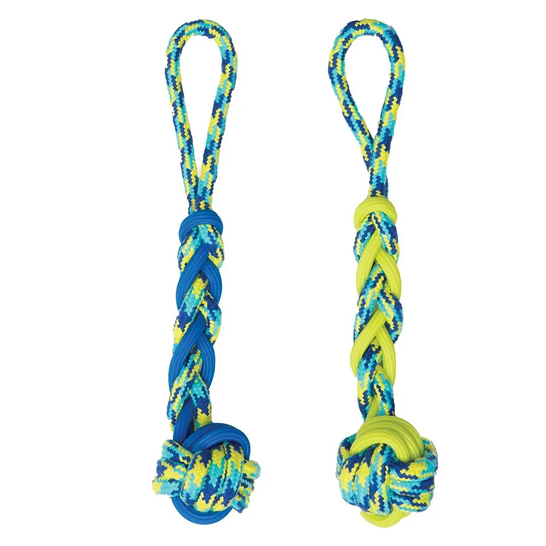 Balle pour chien avec corde Zeus K9 TPR Tug