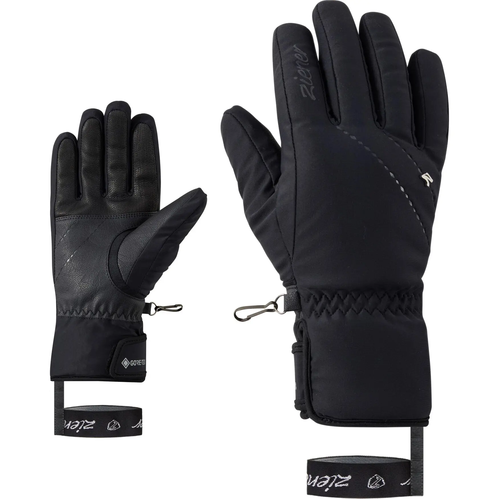 Dames skihandschoenen Ziener Kjelaa-z Gtx + Gore Plus Warm