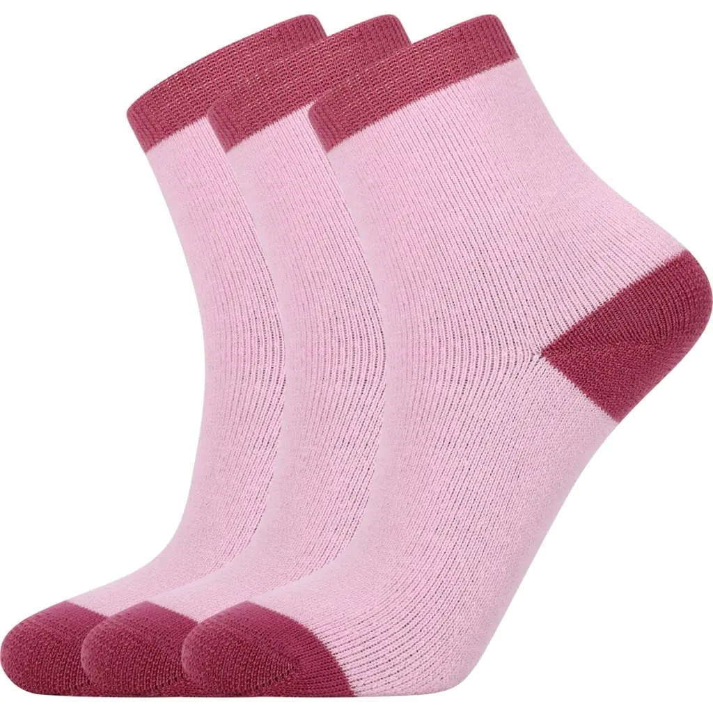 Children's socks Zigzag Lime (x3)