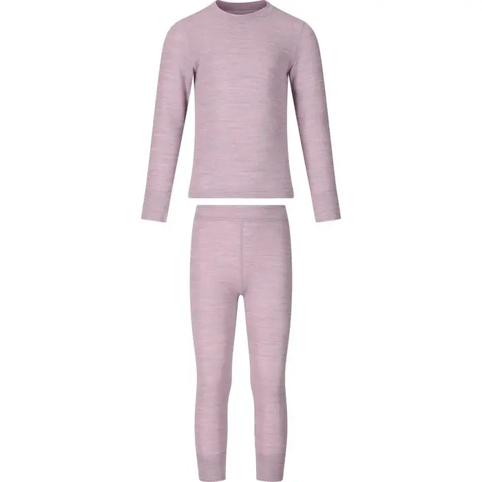 Merino Wol Ondergoed Set Kind Zigzag Terry