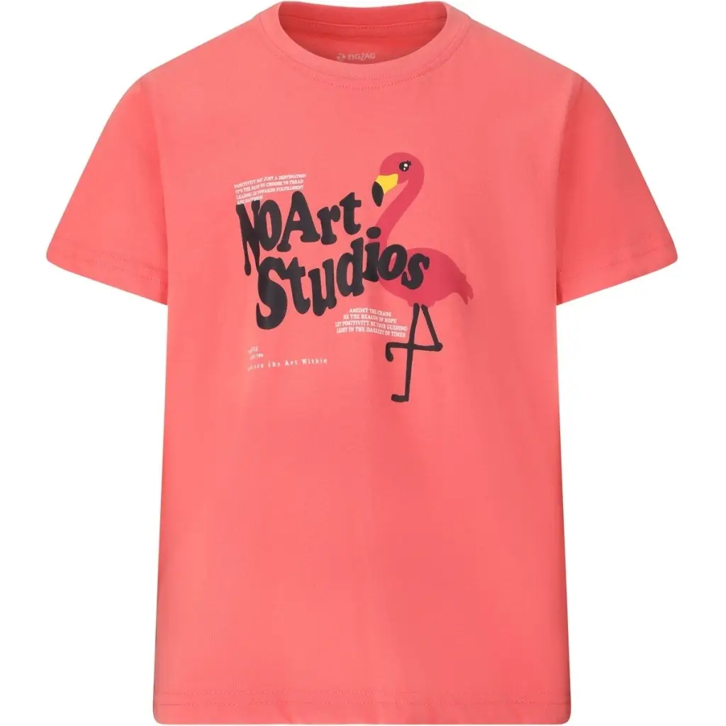T-shirt enfant Zigzag Yrsa T-shirt enfant Zigzag Yrsa