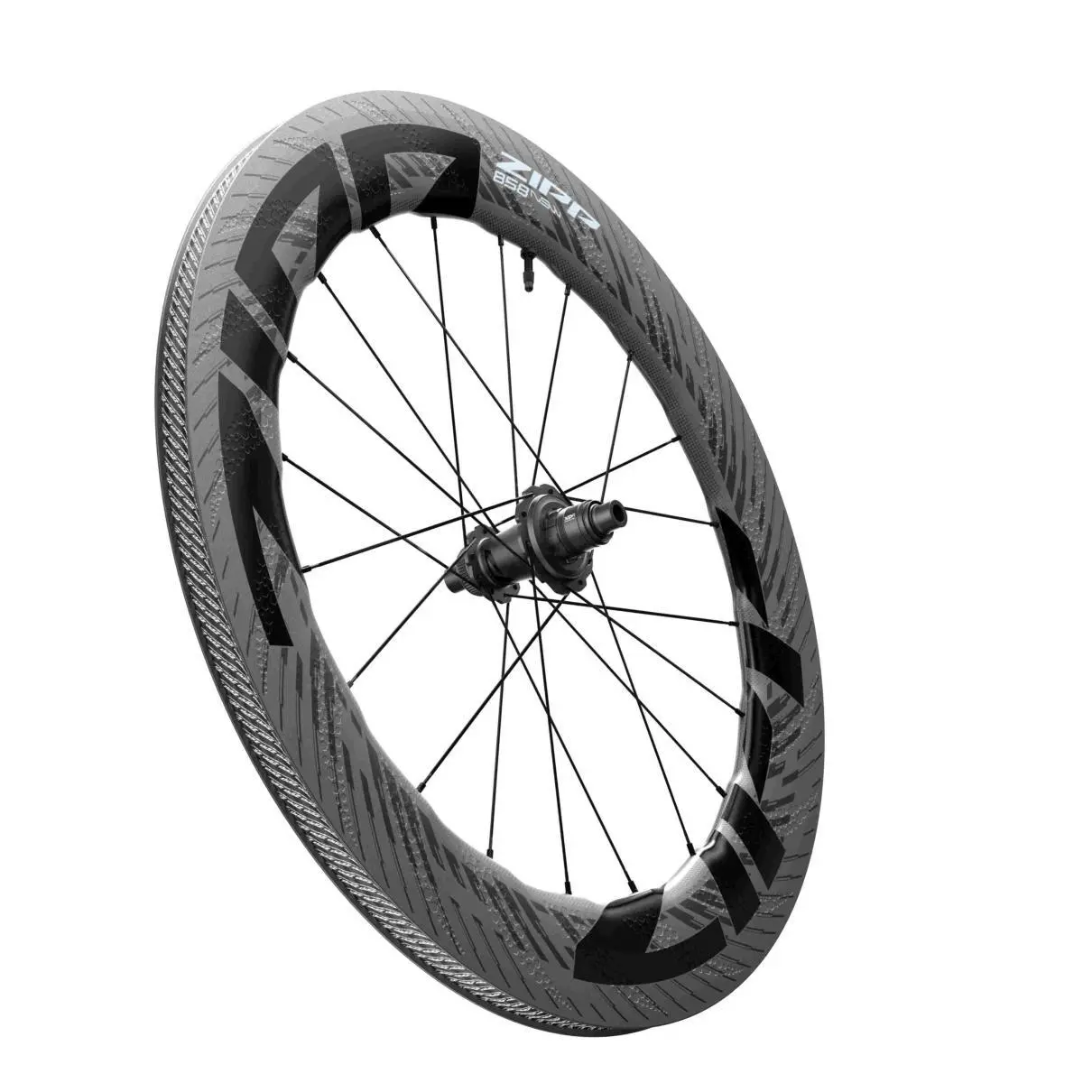 Hinteres Fahrradrad Zipp 858 NSW Tubemess Disque CL 700C XDR MY2023