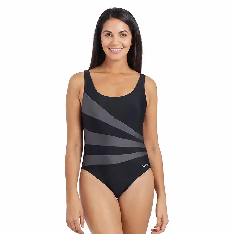 Badeanzug Damen Zoggs Sandon Scoopback Ecolast