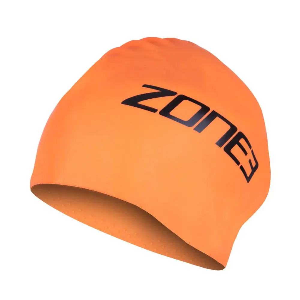 Schwimmhaube aus Silikon für langes Haar Zone3