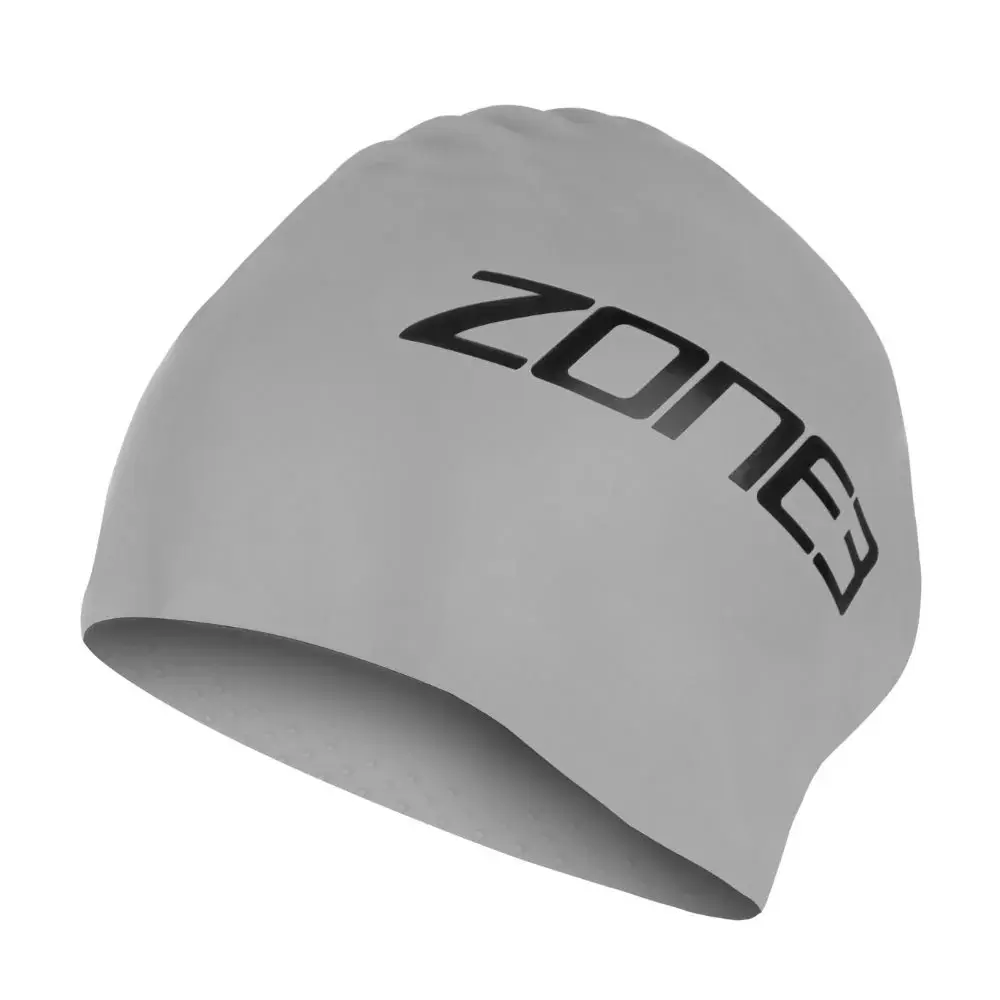 Schwimmhaube aus Silikon für langes Haar Zone3