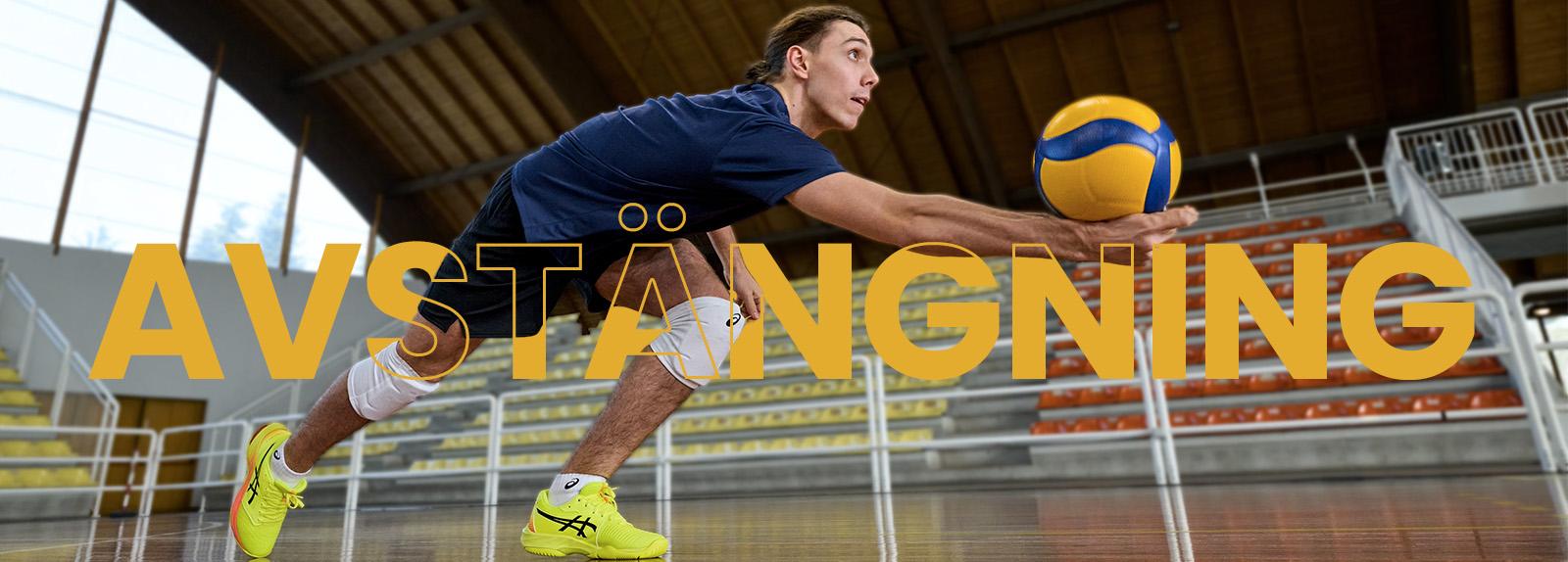 avstangning volleyball