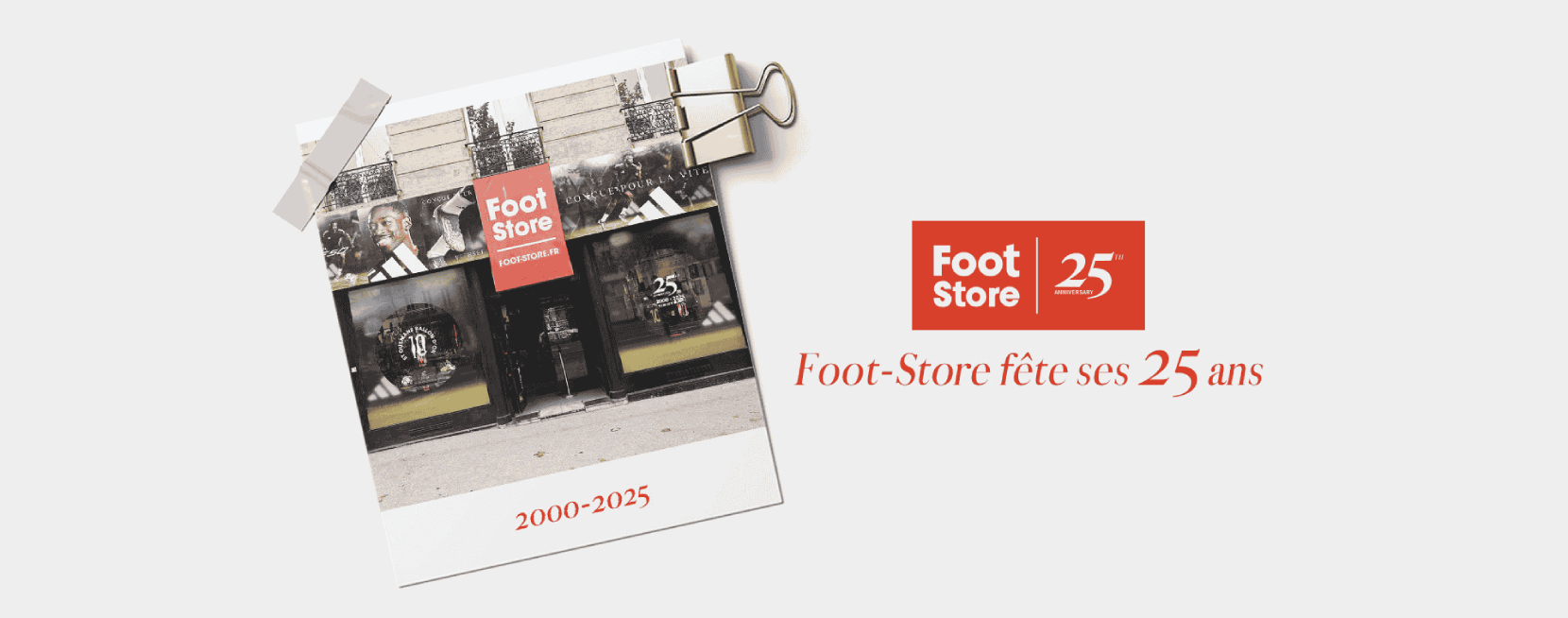 Foot-Store fête ses 25ans